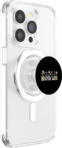 Vista 3 de Nama Life Nama Grandmother Groovy Nama Grandma PopSockets MagSafe PopGrip for iPhone