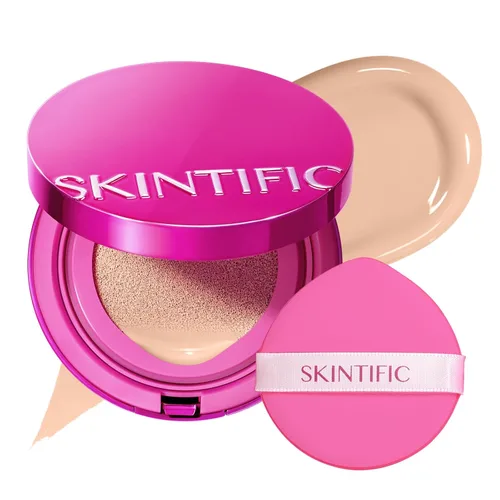 Vista 12 de SKINTIFIC - Base de cojín rosa natural brillante 00 porcelana