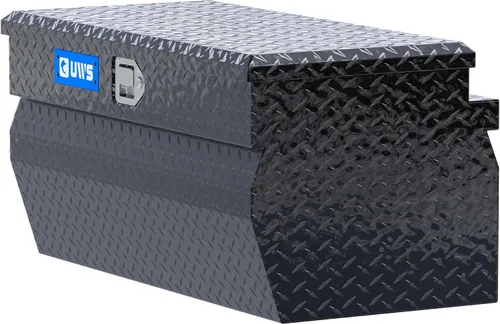 Vista 6 de UWS EC20172 Caja de almacenamiento de aluminio de pared pesada de aluminio brillante de 36 pulgadas, tapa RigidCore