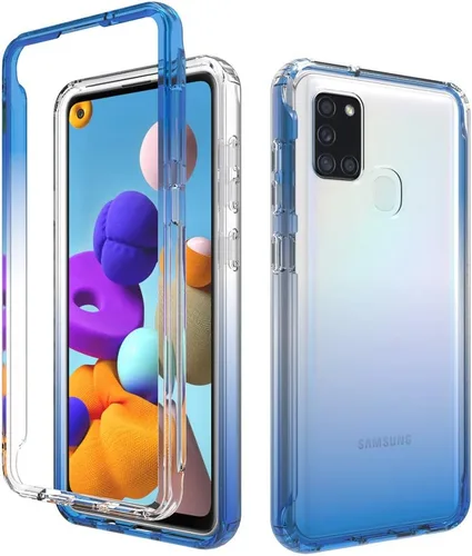 Vista 58 de Pzwoxukhov Funda para Xiaomi Poco M3 M2010J19CG M2010J19CI Caso, alta transparencia, color degradado, funda de absorción de impactos anticaída