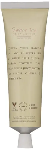 Vista 4 de FarmHouse Fresh Sweet Tea - Crema de manos con manteca de karité, té dulce y jengibre, 2 onzas líquidas
