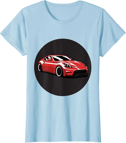 Vista 20 de 370z Car Retro Design Sport Camiseta, Blanco