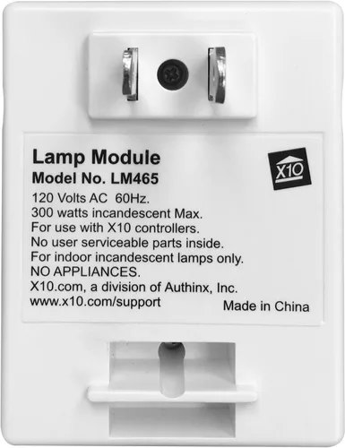 Vista 2 de X10 Módulo de control de lámpara LM465