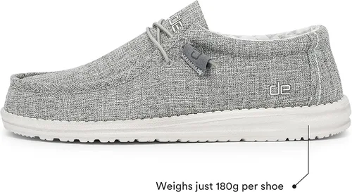 Vista 3 de Hey Dude Wally Washed- Mocasín para hombre