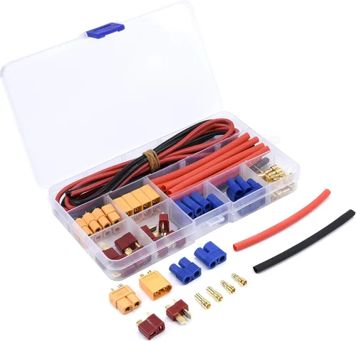Vista 3 de T-Plug EC3 XT60 - Adaptadores de conector macho hembra, 52