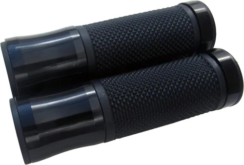 Vista 3 de Empuñaduras de manillar de extremo abierto negro compatible con Kawasaki Z125 Pro