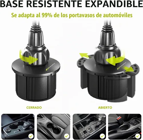 Vista 7 de Bracketron TripGrip - Soporte para teléfono de coche con base expandible