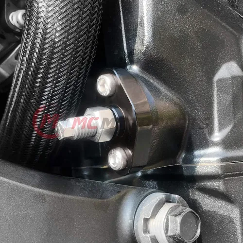 Vista 6 de MC MOTOPARTS CNC ajustable HP Manual Cam cadena tensor compatible con DRZ 250 01-07 02 03 04 05 06 (negro)