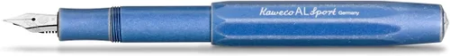 Vista 11 de Kaweco AL SPORT Pluma estilográfica Antracita I Premium Aluminio Depósito Pluma para Cartuchos de Tinta 5.1 in I Nib: B (Ancho)