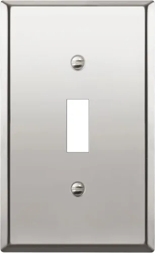 Vista 10 de ENERLITES Placa de pared metálica para interruptor de luz de palanca, cubierta de interruptor de acero inoxidable, resistente a la corrosión