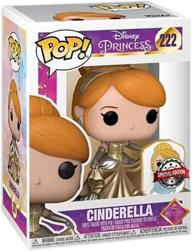 Vista 2 de POP! Ultimate Princess Collection - Figura de vinilo de Cenicienta POP & Pin - Compra exclusiva