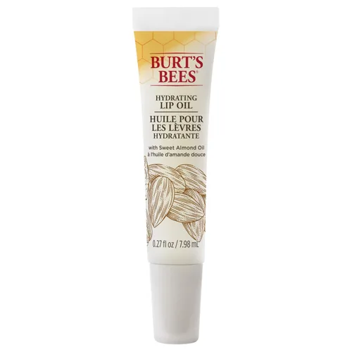 Vista 2 de Burt's Bees Aceite labial hidratante 100% natural con aceite de almendras dulces, 1 tubo