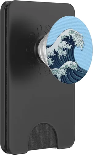 Vista 6 de The Great Wave of Kanagawa Anime Hokusai PopSockets MagSafe PopGrip para iPhone