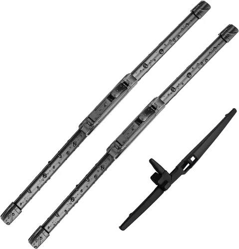 Vista 12 de 3 piezas de escobillas de limpiaparabrisas para BMW X3 2011 2012 2013 2014 2015 2016 2017, escobillas de limpiaparabrisas de repuesto