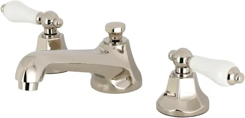 Vista 8 de Kingston Brass KS4467PL Grifo de baño extendido de 8 pulgadas, latón cepillado