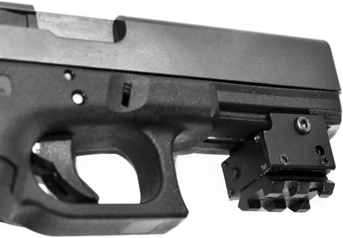 Vista 3 de Trinity Punto rojo mira para Walther p99 óptica táctica Home Defense Accesorio Picatinny Weaver Mount adaptador aluminio negro clase IIIA 635nM