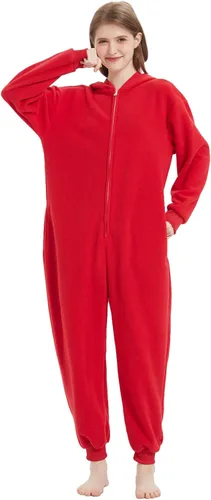 Vista 4 de Disfraz unisex de Halloween para adultos, traje de animal, pijama de una sola pieza