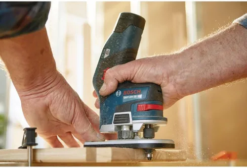 Vista 8 de Bosch GKF12V-25N 12V Max EC Router de borde de palma sin escobillas (herramienta desnuda)