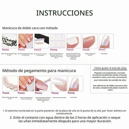 Vista 7 de 24 uñas postizas cortas a presión, color rosa RTKHFZE con diseño de mariposa blanca y diamantes de imitación, uñas postizas cuadradas de cobertura