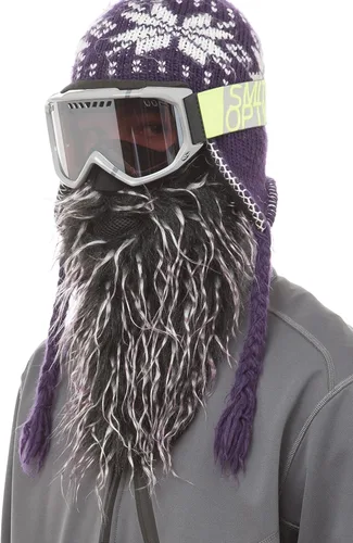 Vista 8 de Máscara de esquí Beardski marrón (Brown Mocha)