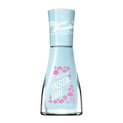Vista 18 de Sally Hansen Insta-Dri Holo-Glow Esmalte de uñas de secado rápido, duración prolongada, brillo sin vetas Semi-opaco, con destellos 102 Lila