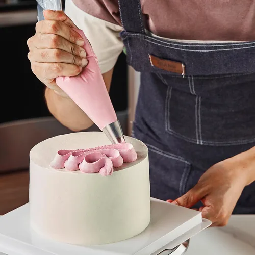 Vista 6 de Keenpioneer Piping Bag - Bolsa desechable para decoración de tartas, 100 unidades, 12 pulgadas, transparente