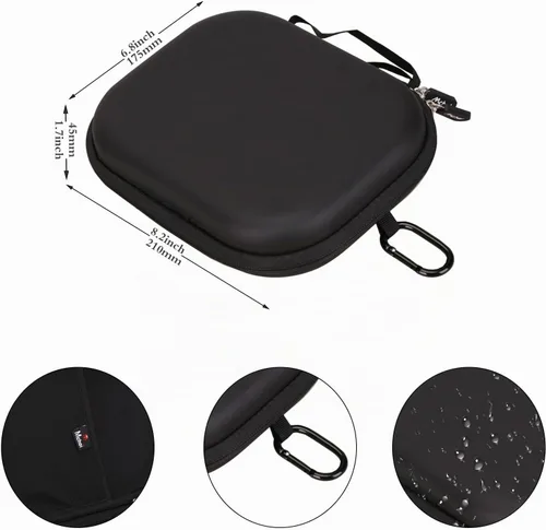 Vista 8 de Mchoi Funda de viaje rígida de repuesto para auriculares Bluetooth inalámbricos JBL Tune 500BT / 510BT / 520BT