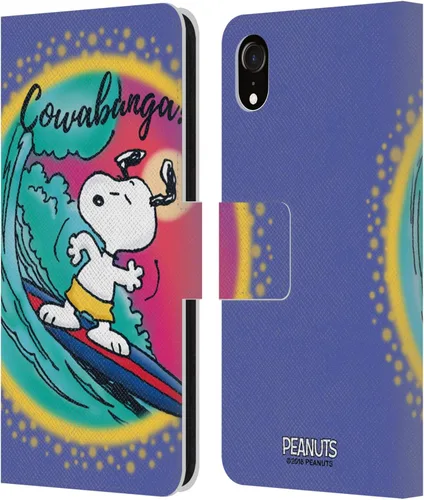 Vista 36 de Head Case Designs Funda de piel con licencia oficial de Peanuts Beach Surf Snoopy Boardwalk Airbrush compatible con Apple iPhone 11