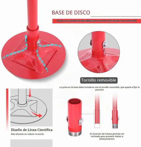 Vista 5 de SPECSTAR Soporte de soporte Underhoist 3/4 Ton Jack Stand 1650Lbs Capacidad