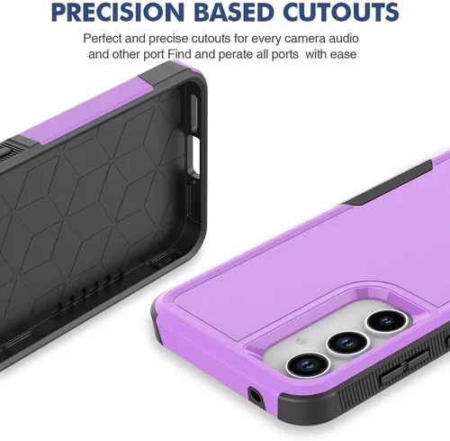 Vista 84 de Jeylly Compatible con Samsung Galaxy A22 5G Funda, Funda Samsung A22 5G con 2pcs protectores de pantalla de vidrio templado