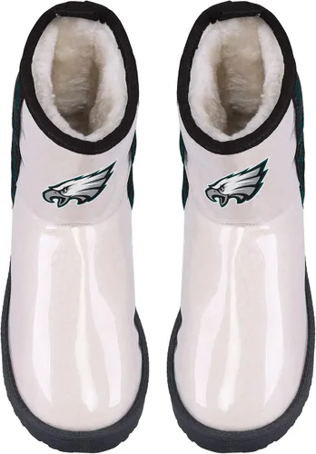 Vista 103 de FOCO NCAA Team Sherpa Botas de lluvia con forro para mujer