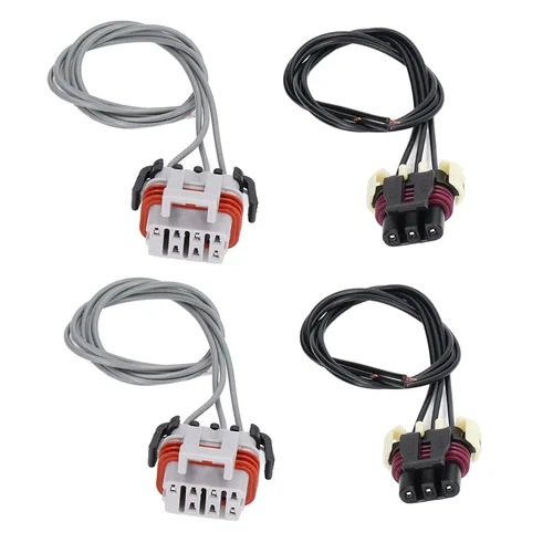 Vista 5 de Arnés de cableado de giro de faros delanteros 2005-2014 Kit de repuesto 224-396-007 224396007 para 2X