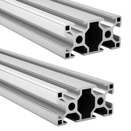 Vista 5 de Extrusión de aluminio de ranura 3060 T para piezas de impresora 3D y CNC DIY negro 600mmX2
