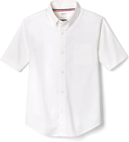 Vista 11 de French Toast Camisa de vestir para varón, Oxford, de mangas cortas (estándar y husky)