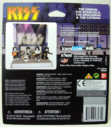 Vista 3 de K'NEX Figuras construibles KISS - Serie 1