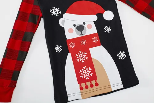 Vista 73 de Demifill Conjunto de pijamas de Halloween para niños y niñas, pijamas de Navidad, ropa de dormir para niños y niñas