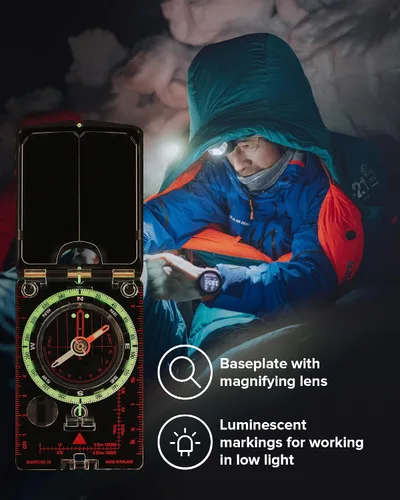Vista 17 de SUUNTO Brújula MC-2: Brújula de primera línea para profesionales y excursionistas serios