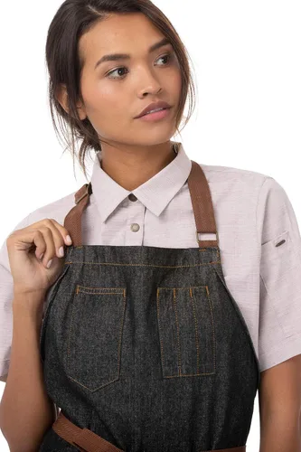 Vista 11 de Chef Works Unisex Memphis Bib Apron