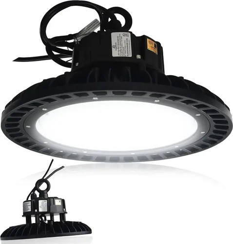 Vista 12 de RuggedGrade 100W Corvus II serie LED alta bahía UFO Warehouse Iluminación