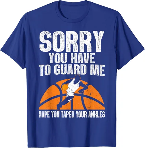 Vista 19 de Camiseta divertida de baloncesto para hombres y mujeres, Negro