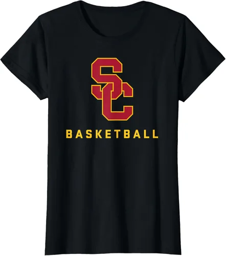Vista 12 de Camiseta con licencia oficial de USC Trojans Basketball con logotipo icónico