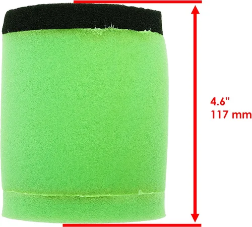 Vista 2 de Caltric 2 filtros de aire compatibles con Suzuki King Quad KingQuad 4x4 LT-F300F 1999-2002
