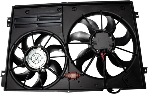 Vista 131 de Conjunto de ventilador de refrigeración dual del radiador TRQ Para Toyota Avalon 2013-2018 Camry 2012-2017 TO3115173