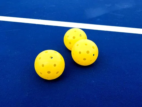 Vista 3 de Tourna pelotas de pickleball, para exteriores, 6 unidades, Multi