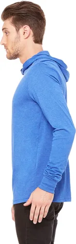 Vista 3 de Bella + Canvas - Sudadera con capucha unisex de manga larga