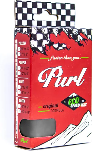 Vista 6 de PURL - Cera de esquí y snowboard - No tóxica - Biodegradable - Sin fluoros