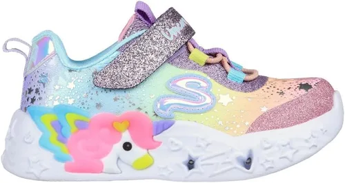 Vista 5 de Skechers Tenis unisex Unicorn Charmer-Twilight Dr para niños