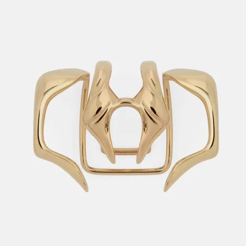 Vista 5 de JWJP&CCYIQI Future Design Wrap Lip Cuff Copper Non-Piercing Punk Face Jewelry