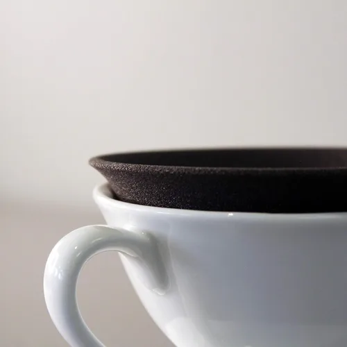 Vista 7 de Gotero de café japonés de cerámica y filtro reutilizable, porcelana Arita