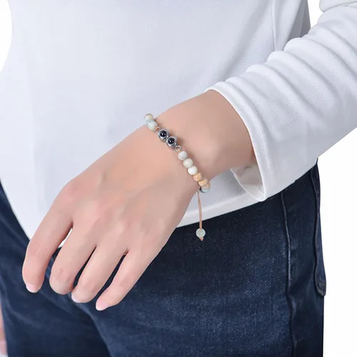 Vista 6 de Custom Bracelet with 2 Picture Inside Personalized Photo Bracelet Memorial Gifts for Couples Women Men Mothers Day Fathers Day Birthday Anniversary